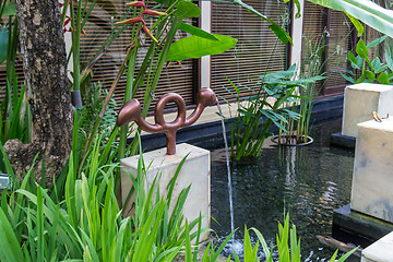 Image showing Ornamental fountain