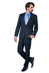 Image showing Confident relaxed business executive