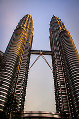 Image showing The Petronas Towers, Kuala Lumpur