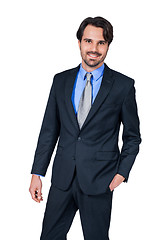 Image showing Confident relaxed business executive