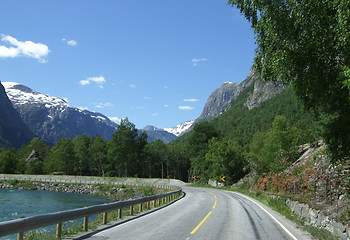 Image showing Scenic road