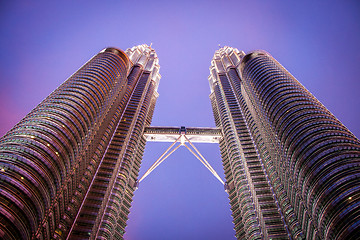 Image showing The Petronas Towers, Kuala Lumpur