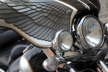 Image showing Motorcycle Headlight