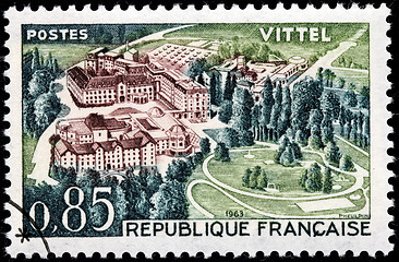 Image showing Vittel Stamp