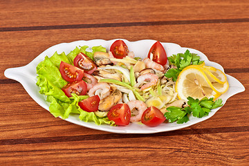 Image showing Seafood salad