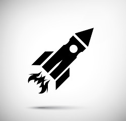 Image showing Rocket icon