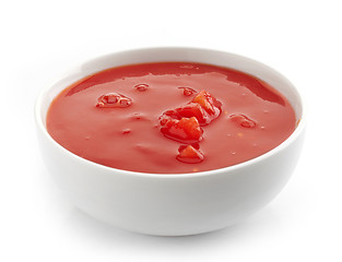 Image showing fresh tomato soup