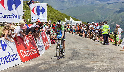 Image showing The Cyclist Bram Tankink