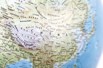 Image showing Close-up of China