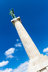 Image showing Statue of the Victor, Belgrade, Serbia.