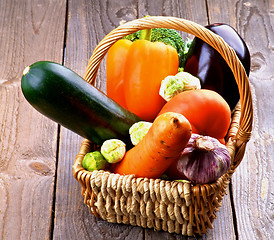 Image showing Vegetable Basket