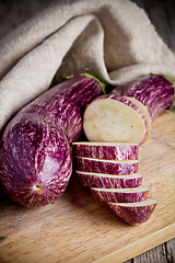 Image showing two fresh eggplants