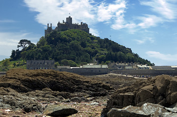 Image showing Low Tide at St Michaels Mount