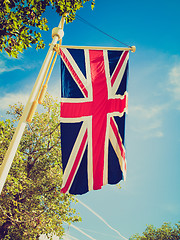 Image showing Retro look UK Flag