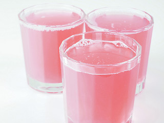 Image showing Pink grapefruit saft