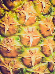 Image showing Retro look Pineapple picture