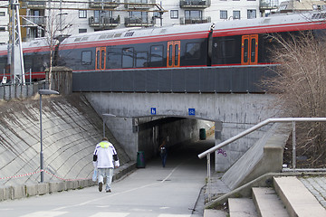 Image showing Train Underground