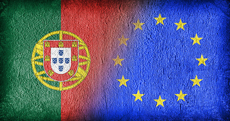 Image showing Portugal and the EU