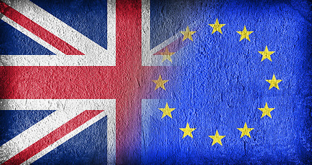 Image showing United Kingdom and the EU