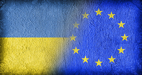 Image showing Ukraine and the EU