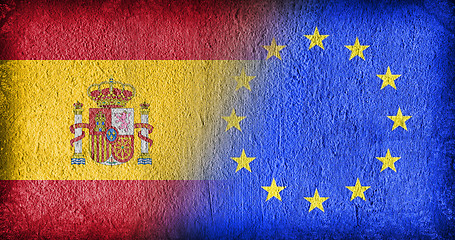 Image showing Spain and the EU