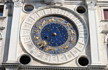 Image showing Clock tower, Venice.