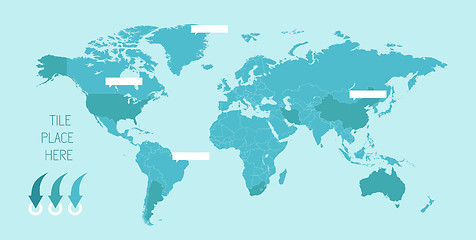 Image showing Map of the World