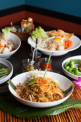 Image showing Variety of Thai Dishes