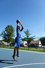 Image showing Basketball Shot