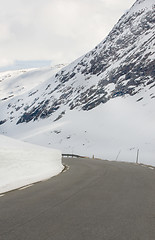 Image showing Snowy road