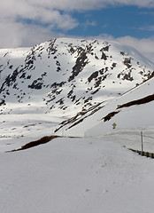 Image showing Snowy road