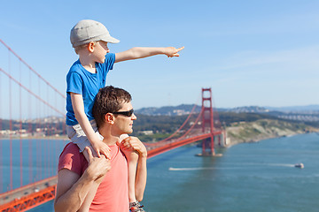 Image showing family in california