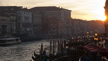 Image showing evening in Venice