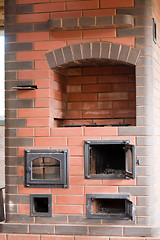 Image showing brick stove