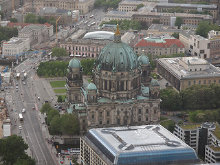 Image showing Berlin aerial view