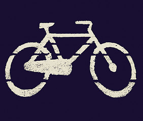 Image showing Retro look Bike picture