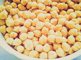 Image showing Retro look Chickbeans