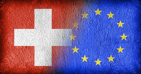 Image showing Switzerland and the EU