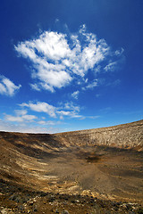 Image showing  rock stone sky  hill and summer in los volcanes