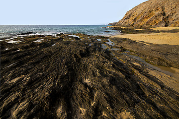 Image showing spain musk pond beach  water boat  