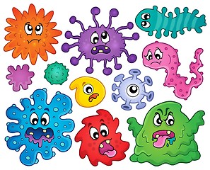 Image showing Germs theme set 1