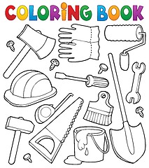 Image showing Coloring book tools theme 1