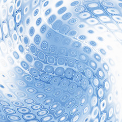 Image showing Blue abstract background