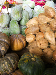 Image showing Fruits and vegetables on the market