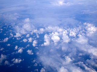 Image showing Clouds from above