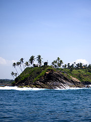 Image showing Beautiful scenery of the coast 