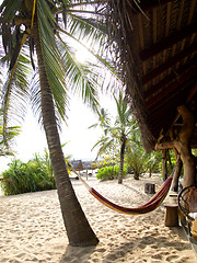 Image showing Beautiful landscape at the beach