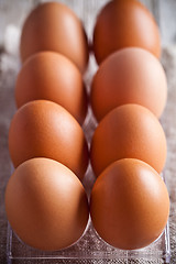 Image showing fresh eggs 
