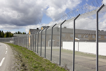 Image showing Prison Fence