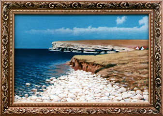 Image showing coast Black sea, Ozhinaya beem